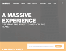 Tablet Screenshot of massive.se